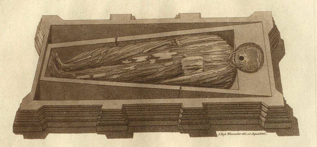 Opening the Tomb of King John